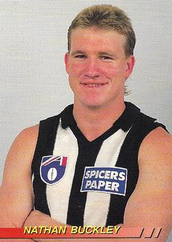 1994 Select AFL #53 Nathan Buckley Front